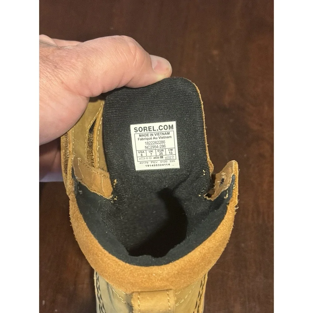 Sorel Children's Waterproof Boots Size 8, Excellent Condition